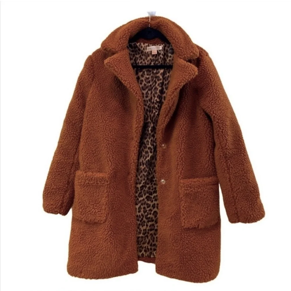 band of gypsies sherpa teddy coat - Picture 1 of 4